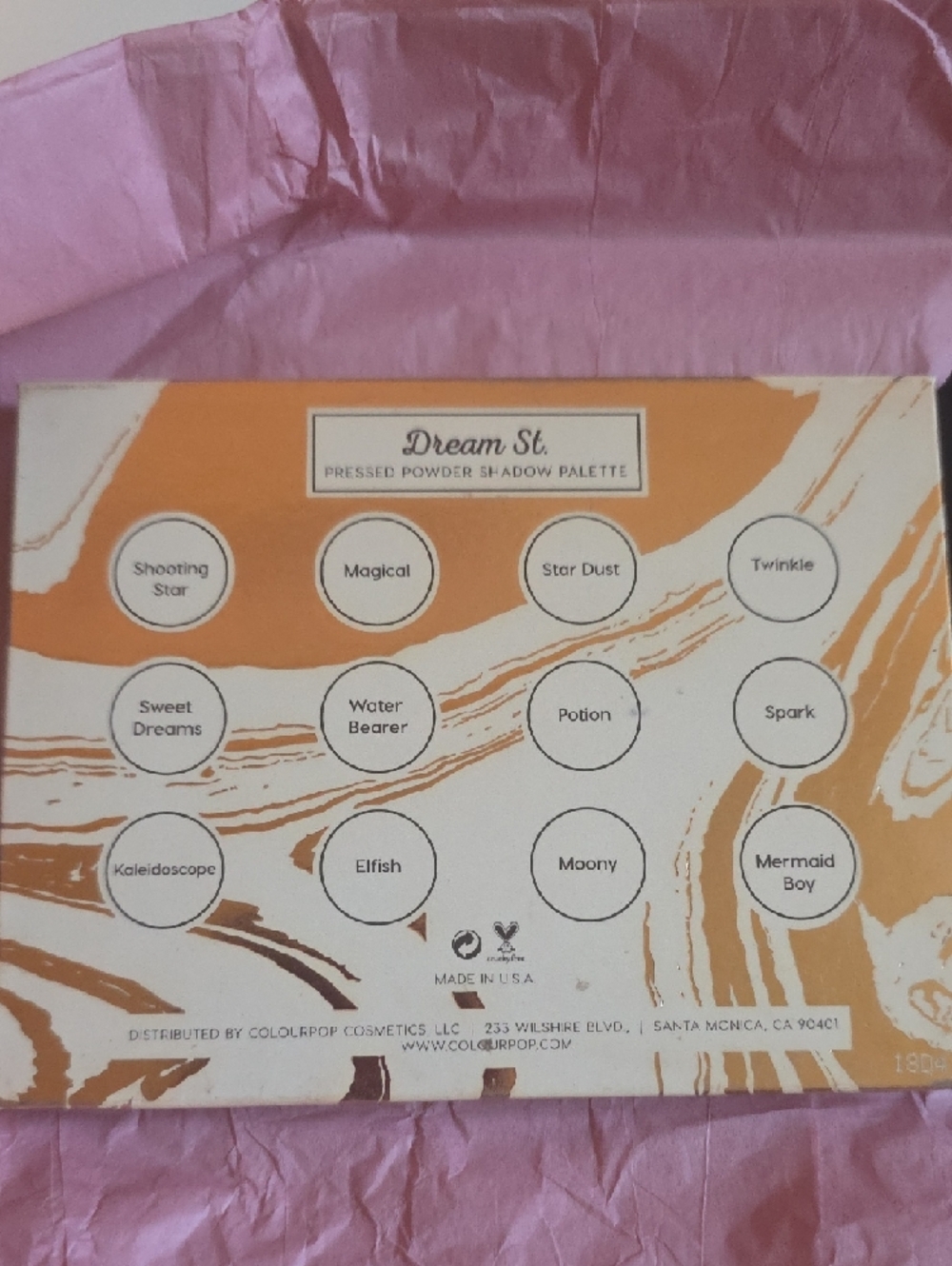 Colourpop Kathleen Lights Dream St & The Zodiac Eyeshadow Palettes - Picture 4 of 7